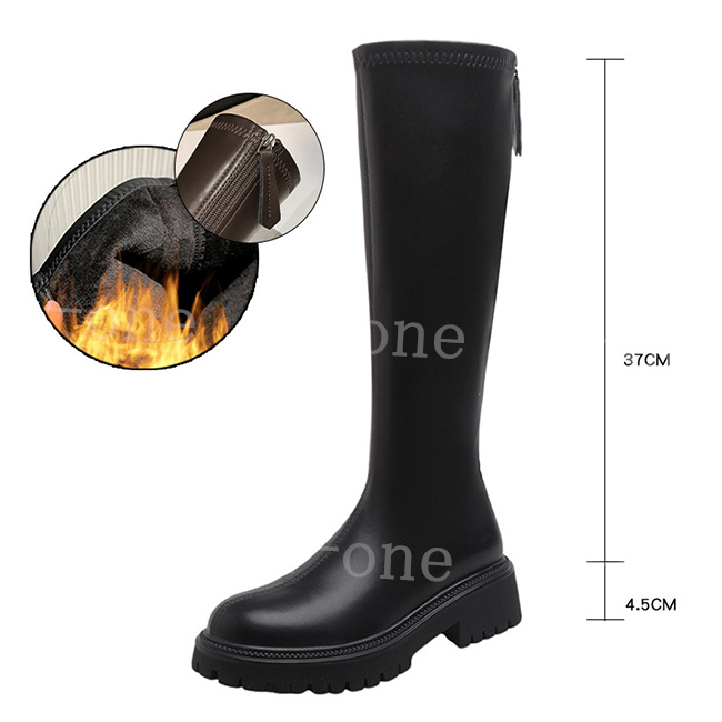 ロングブーツ ジョッキーブーツ レディース 新作 秋冬 歩きやすい