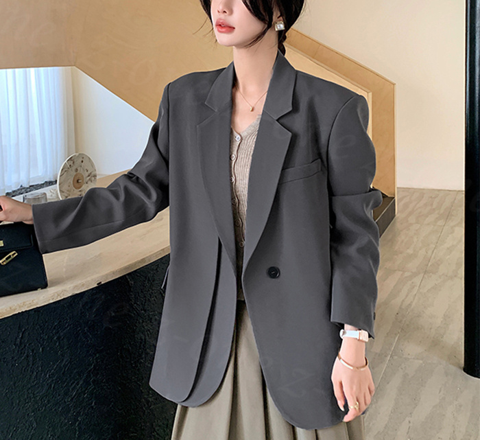 【極美品✨現行】23区　パンツスーツ　テーラードジャケット　グレー　M　25年製 ph-03000vsc0_1.jpg