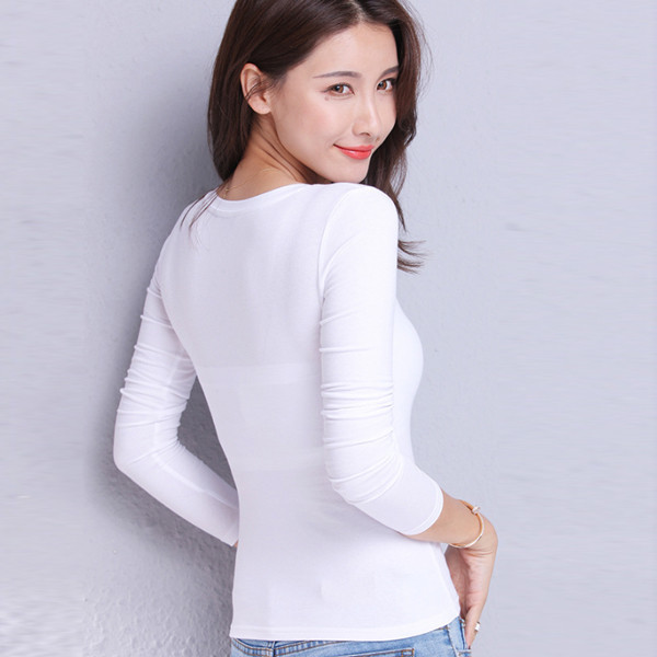 インナーシャツ レディース ニット 長袖Tシャツ アンダーウェア スリム 肌着 女性用 トップス 長袖 無地 シンプル 女性 トップス ストレッチ 2021 カジュアル Tシャツ トップス インナー 長袖 レディース アンダーウェア