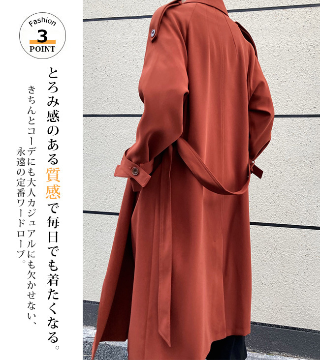トレンチコートレディース50代 40代2026 ロング 大きいサイズ ショート トレンチコートレディース50代 40代2026 ロング 大きいサイズ ショート