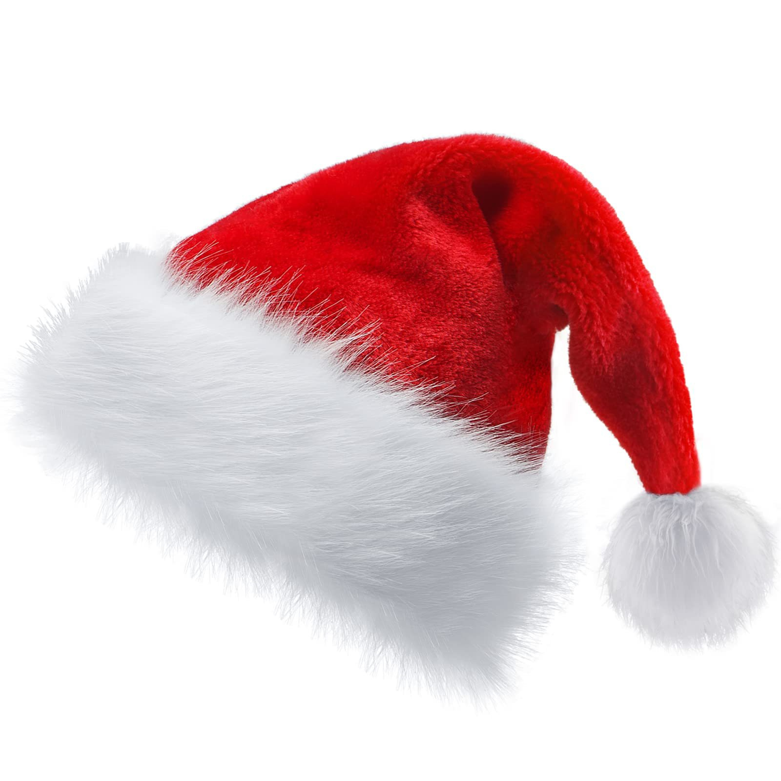 サンタ帽子 クリスマス帽子 クリスマスハット サンタハット 大人 子供用 子ども 可愛い ふわふわ 暖かい 男女兼用 赤 クリスマスプレゼント｜ziyishiye｜02
