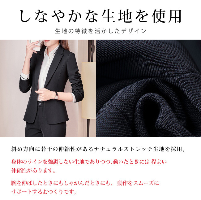 Amazon | [BLZXIAN] レディース スーツ セットアップ ショート丈