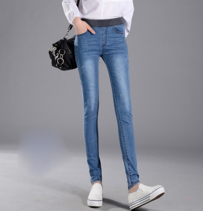 スキニーデニム デニムパンツ ジーンズ 裏起毛ストレッチ