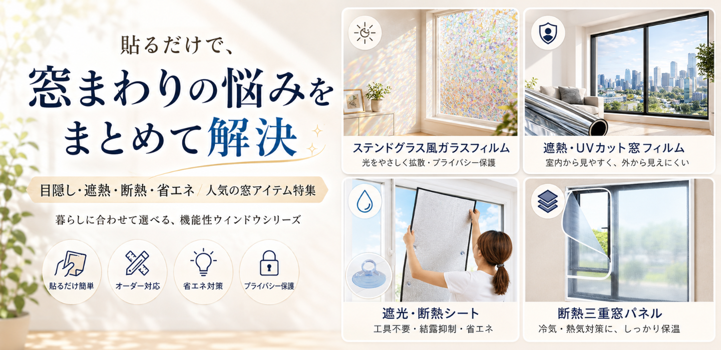 窓アイテム特集
