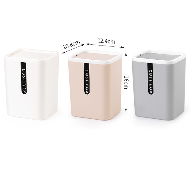 ゴミ箱 ごみ箱 木目調 ミニ ダストボックス ワンタッチ 2L 2リットル