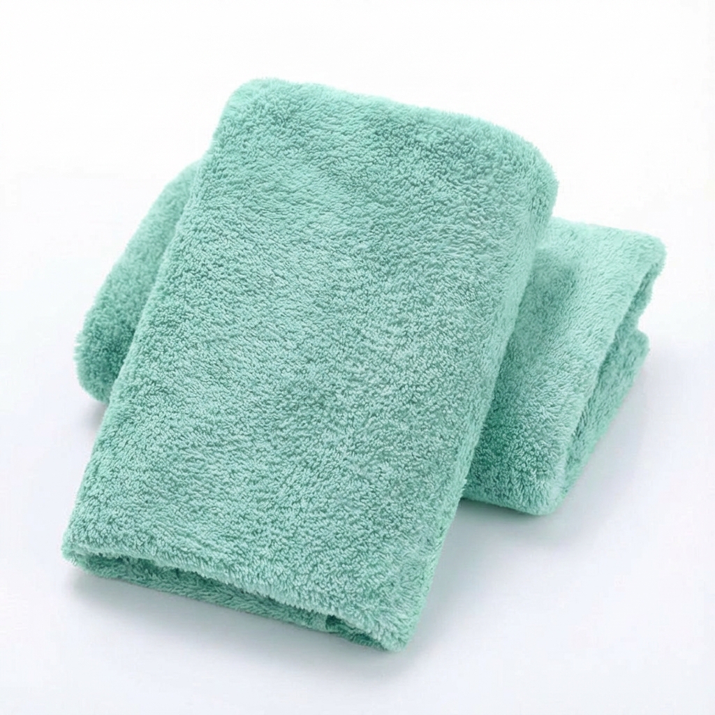 タオル 4枚セット フェイスタオル マイクロファイバー ヘアタオル 75cm