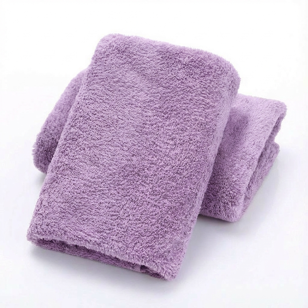 タオル 4枚セット フェイスタオル マイクロファイバー ヘアタオル 75cm