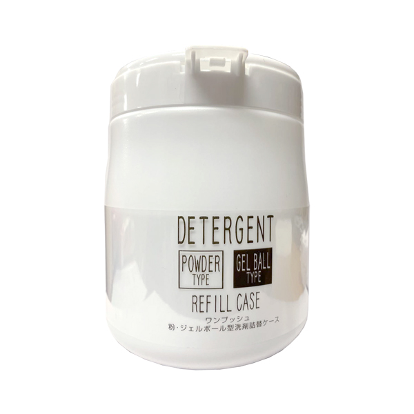 クリエーション ワンプッシュ 粉・ジェルボール型洗剤詰替ケース