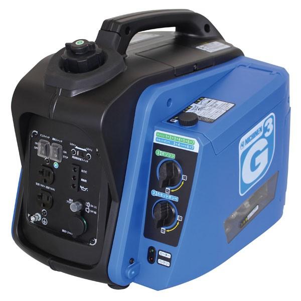 NICHINEN ニチネン G3 ポータブル発電機 KG-101 ニチネン 発電機 ジーキュービック KG-101 : ザッカズ ヤフー店