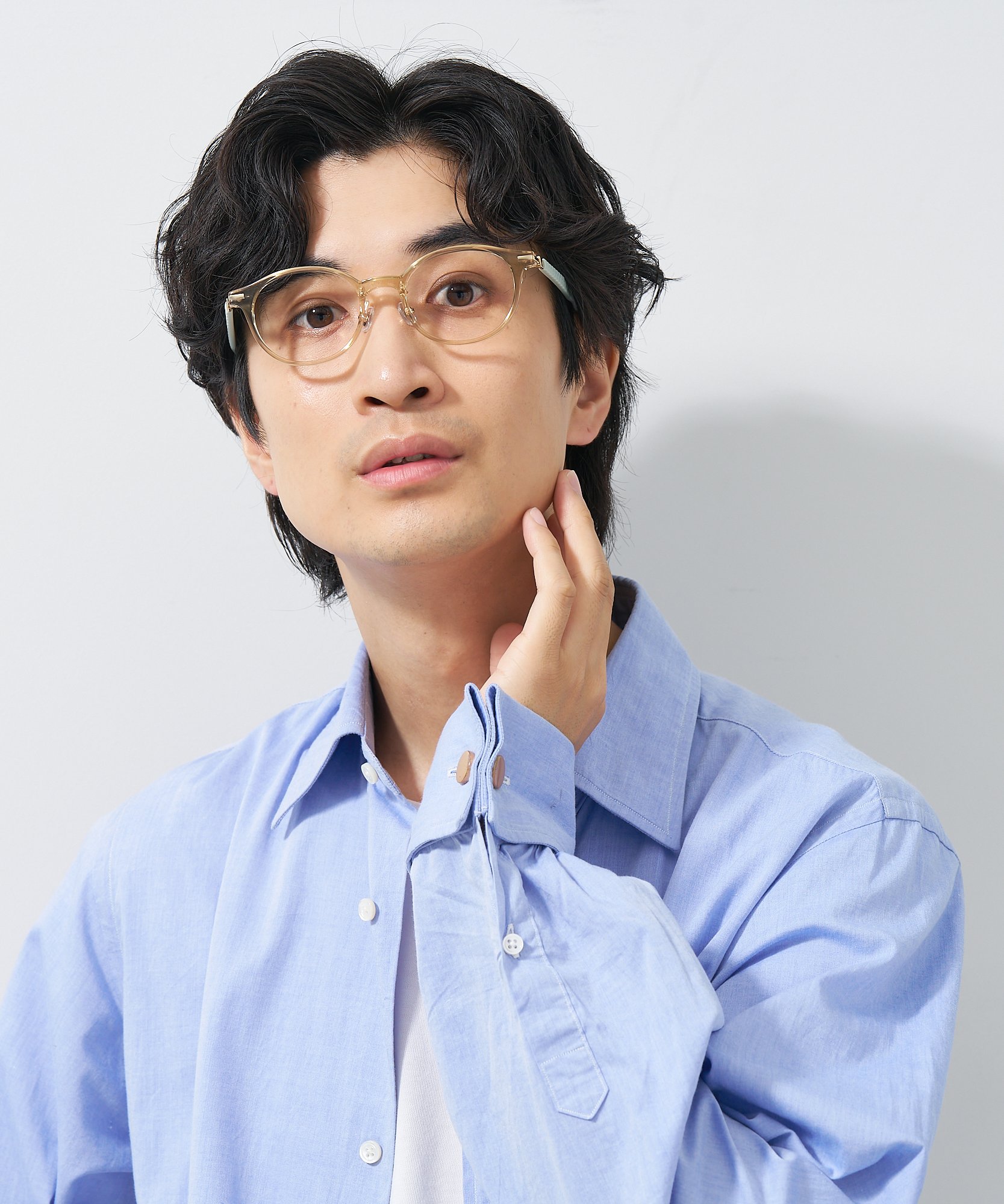 Zoff（ゾフ） ボストン型 メガネ プラスチックフレーム