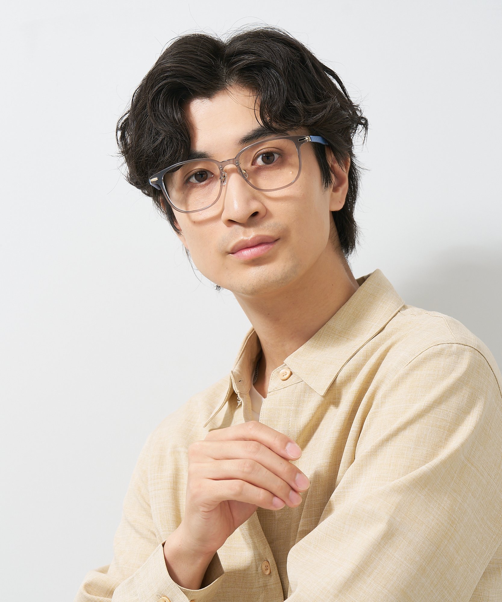 Zoff（ゾフ） ウェリントン型 メガネ プラスチックフレーム