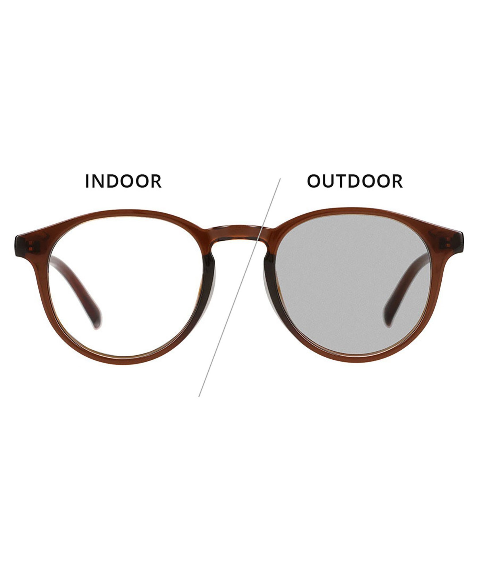 Zoff 【WEB限定】調光サングラス レンズの色が変わる 軽量