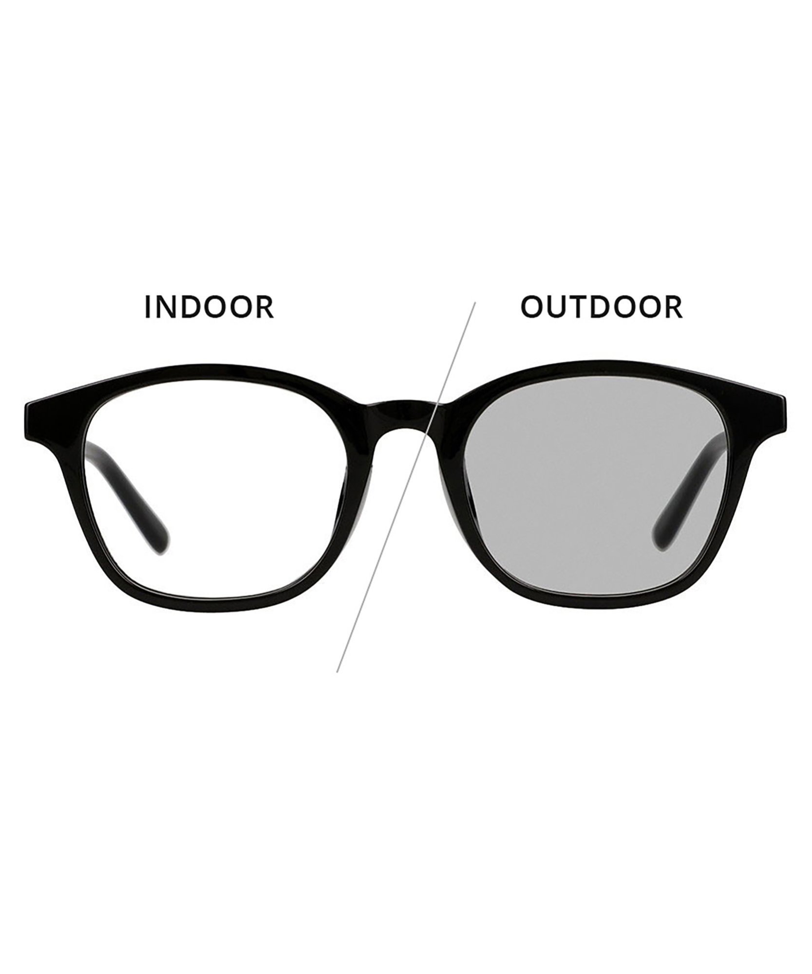 Zoff 【WEB限定】調光サングラス レンズの色が変わる 軽量