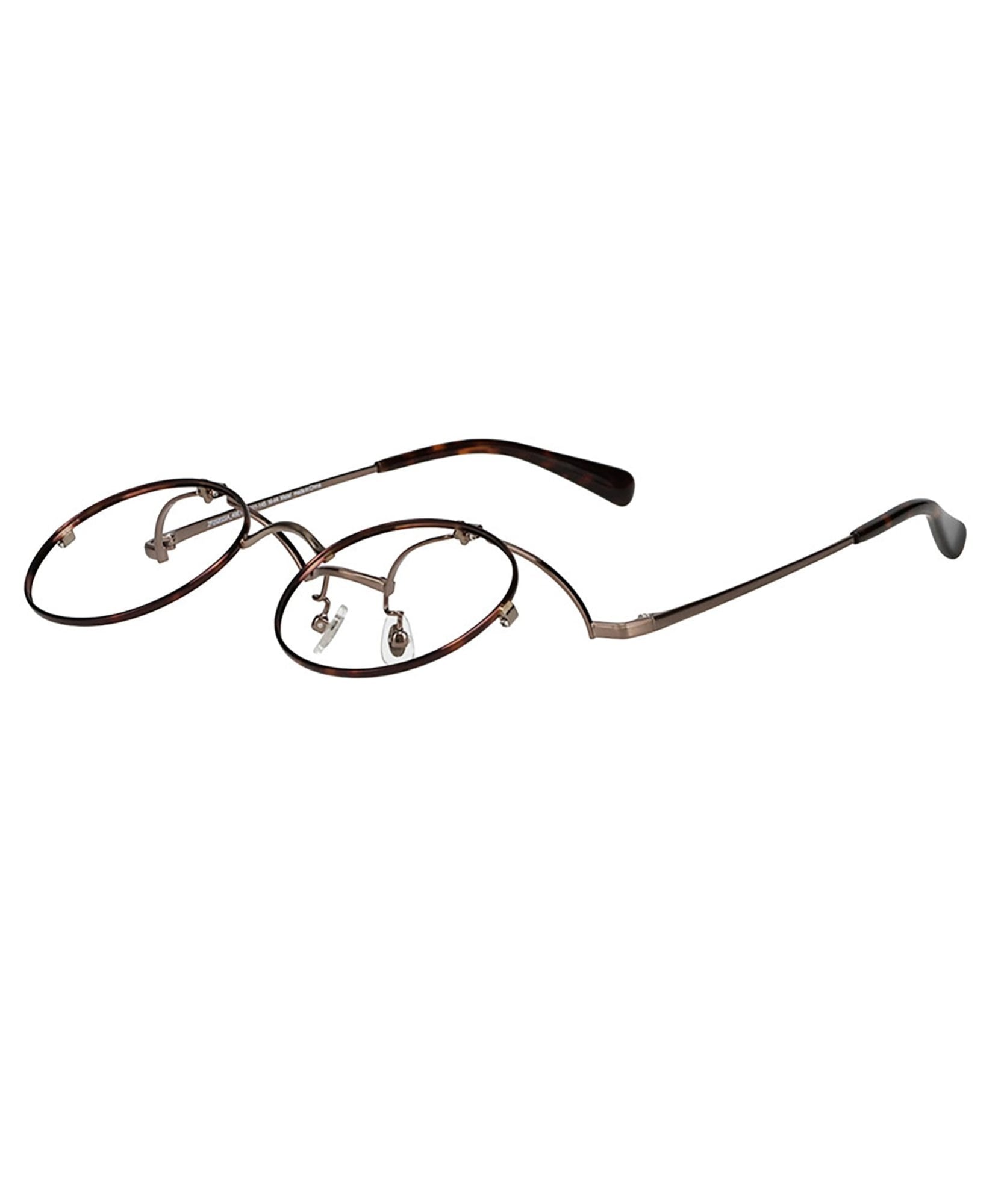Zoff（ゾフ） 跳ね上げ式 メガネ (フリップアップ) 眼鏡の上から 伊達
