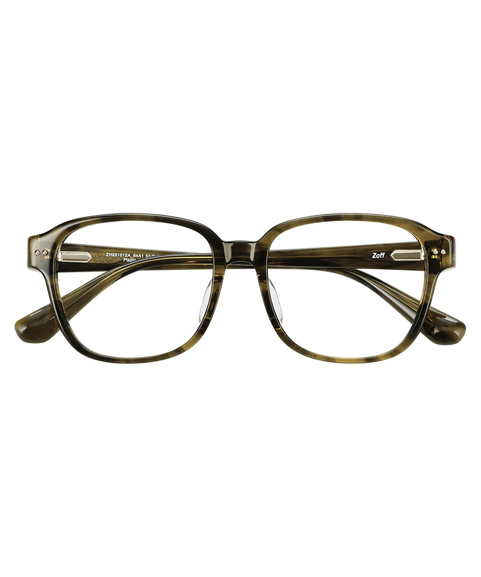 Zoff（ゾフ） メガネ｜黒縁フレーム 伊達めがね 度付き（レンズ交換券