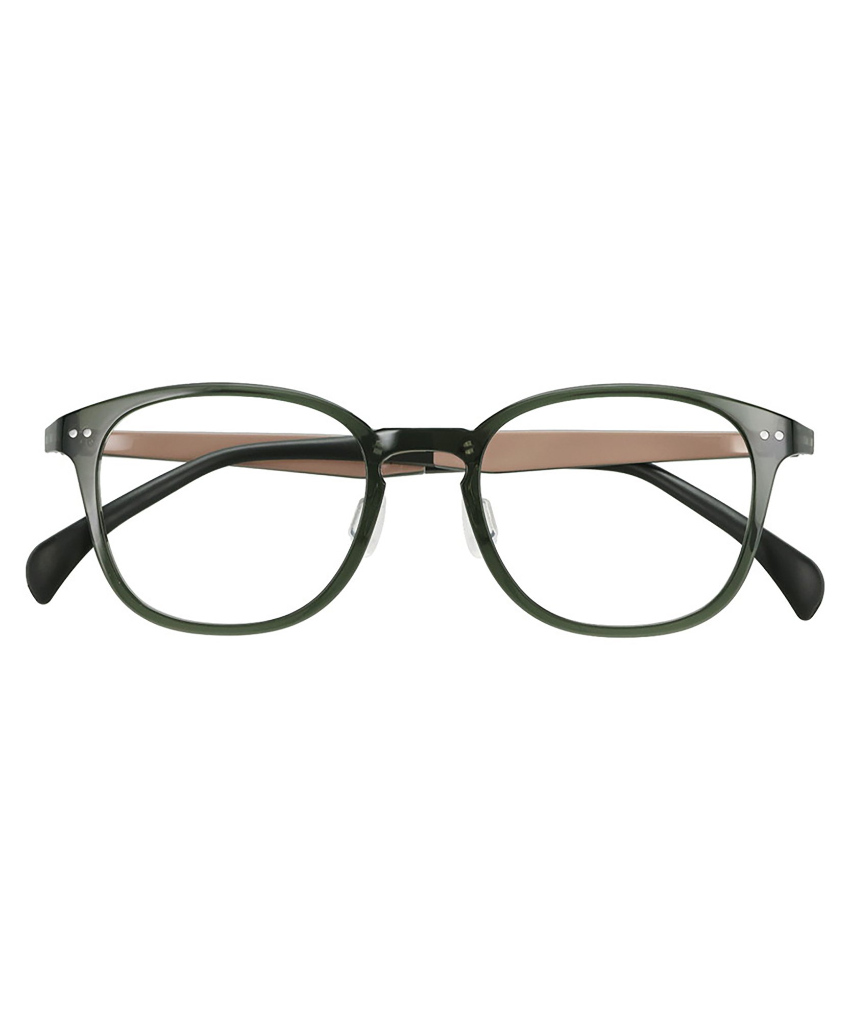 Zoff（ゾフ） メガネ｜軽量 柔軟性 鼻パッド ズレ落ち防止 眼鏡 伊達