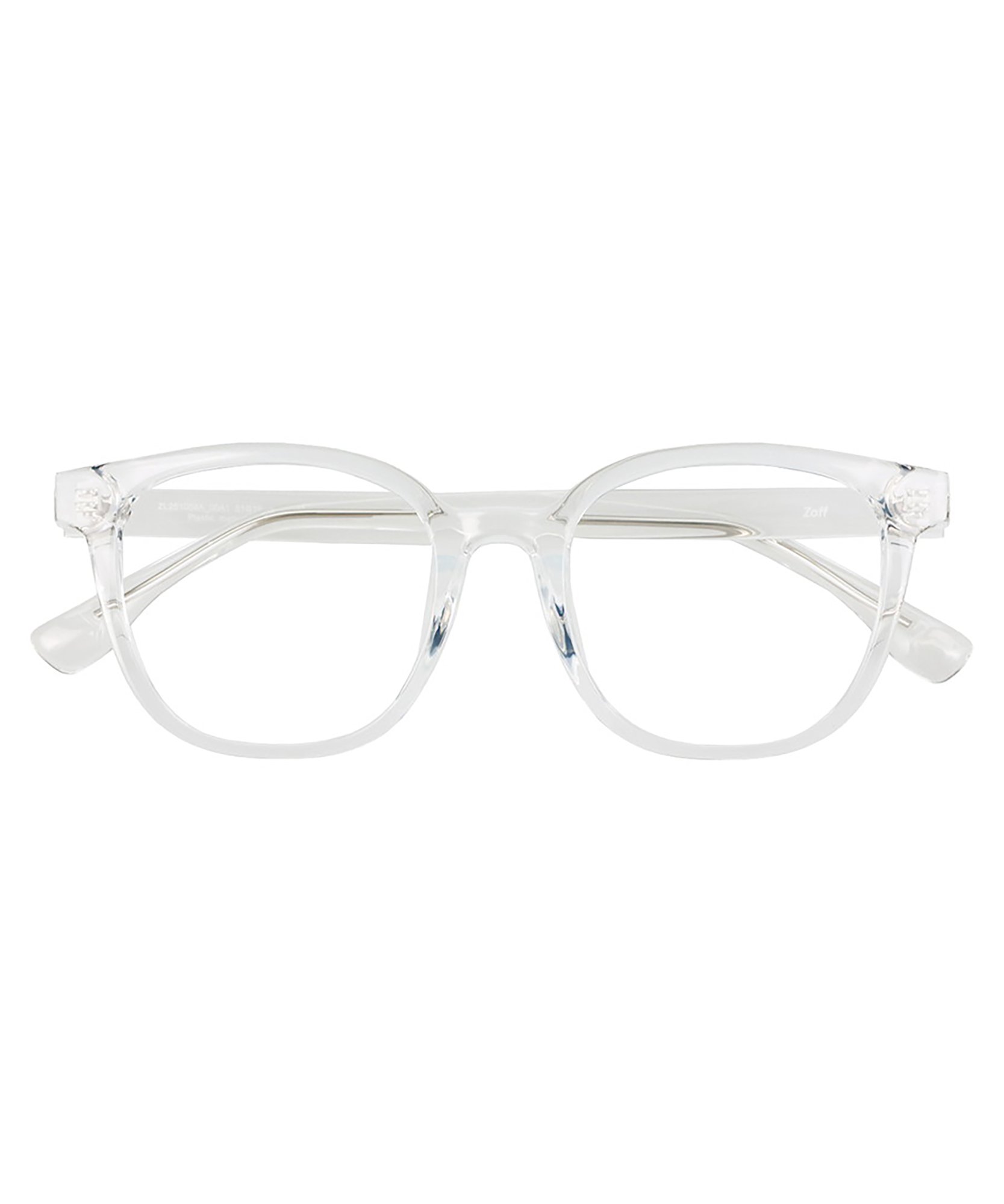 Zoff（ゾフ） ウェリントン型 メガネ｜中顔面短縮みえメガネ 軽量 眼鏡
