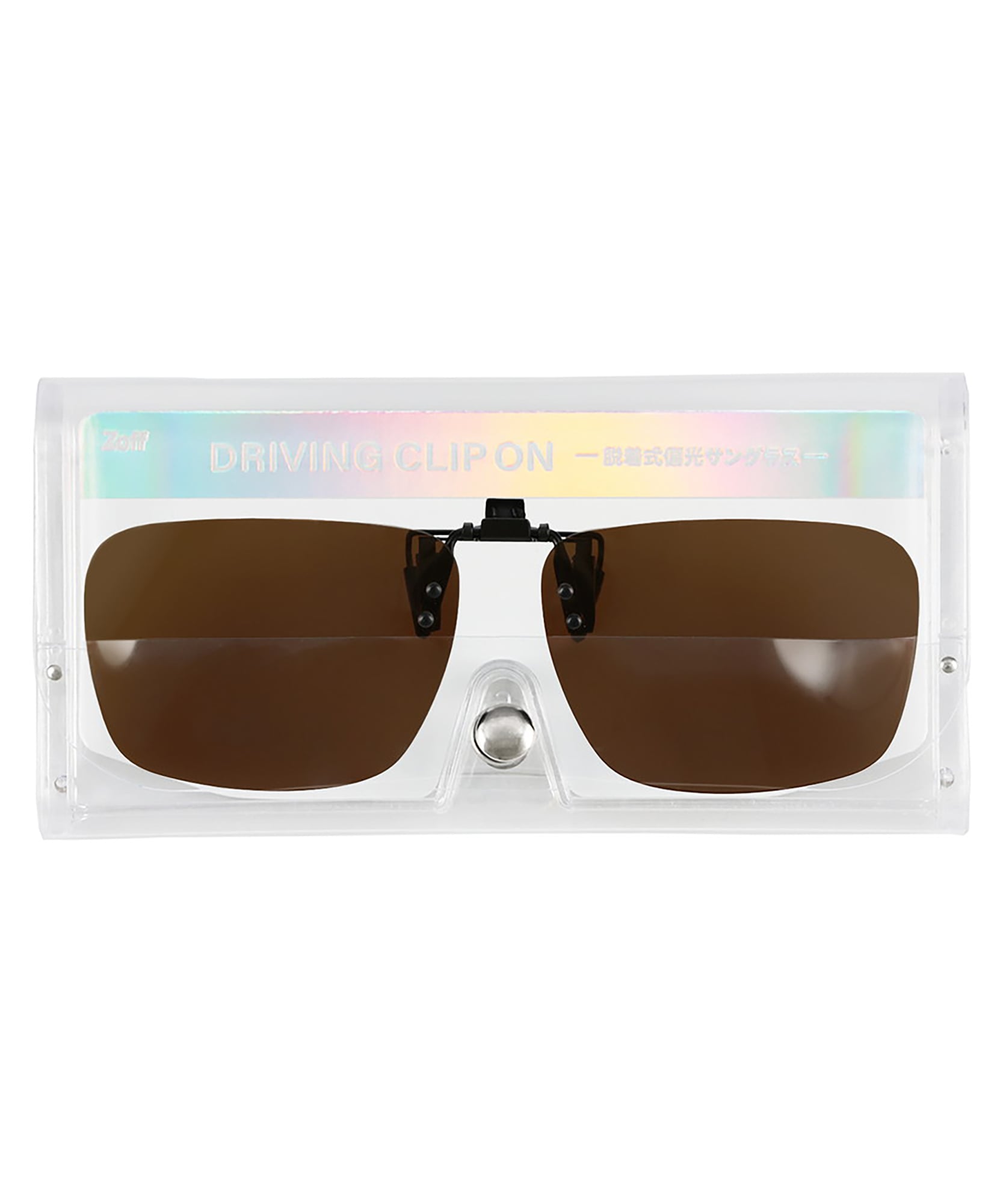 Zoff（ゾフ） SUNCUTGlasses/UV100%CUT サングラス｜偏光機能 クリップ