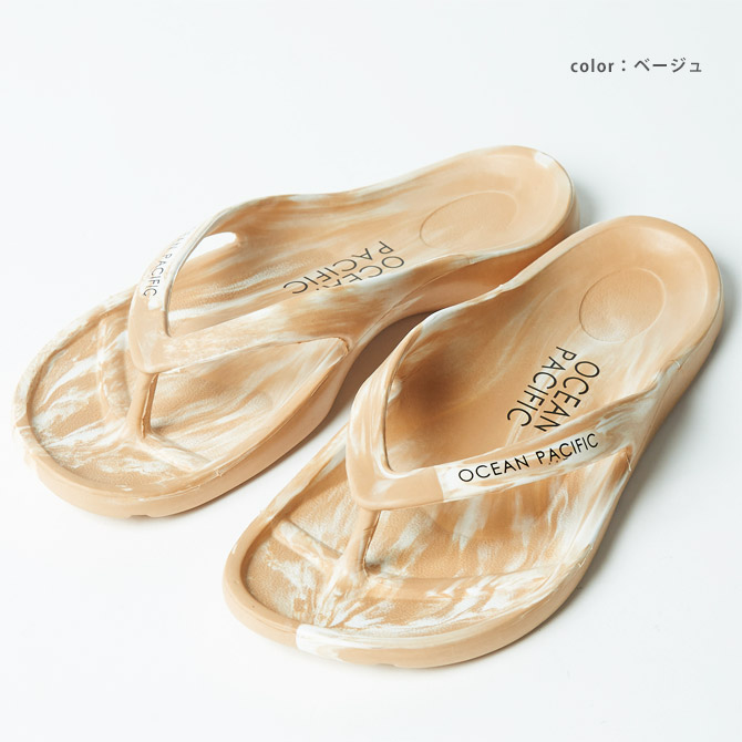 【 】Oceanサンダル セール】【3カラー展開】厚底リラックストングサンダル