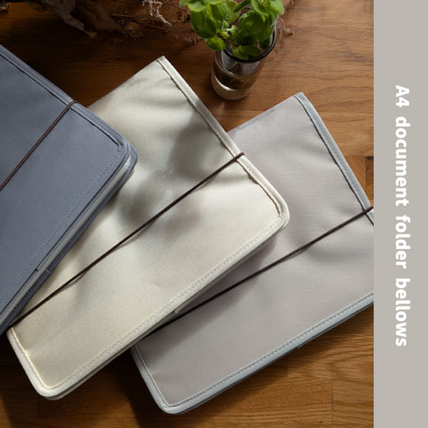 じゃばらで簡単書類収納ケース「らくポッケ」