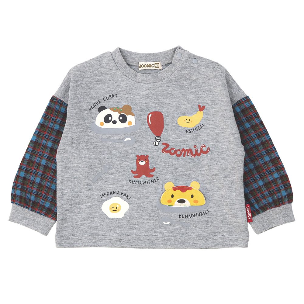 RRmoments 動物柄 長袖カットソー CORISCO コリスコ 長袖 Tシャツ 121921 カットソー アニマル プリント