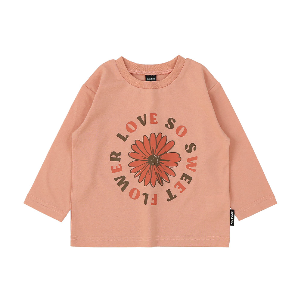 キッズ プリント ロンT 長袖 Tシャツ アップリケ 男の子 女の子 GrinLab グリンラボ インナー カットソー ベビー ユニコーン アイスクリーム ダイナソー 恐竜 | GrinLab | 33