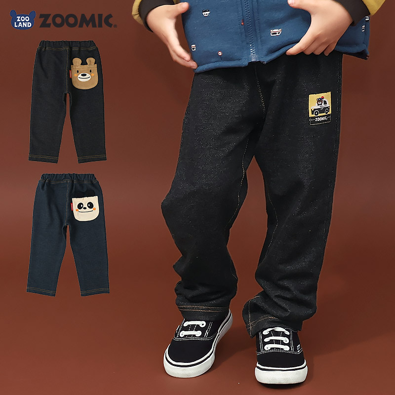 ZOOMIC（ズーミック） キッズ 10分丈パンツ ニットデニム 子供服