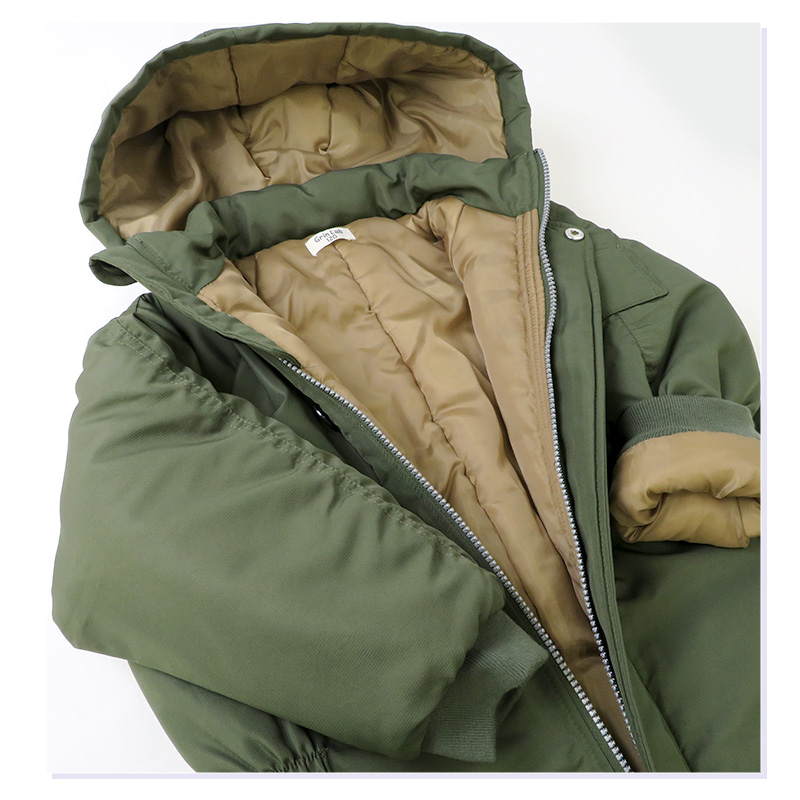 キッズ ジャンプスーツ 男の子 防寒 中綿 撥水加工 フード 110cm 120cm