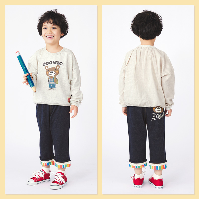 ZOOMIC（ズーミック） ロンT キッズ ベビー 長袖 Tシャツ tシャツ