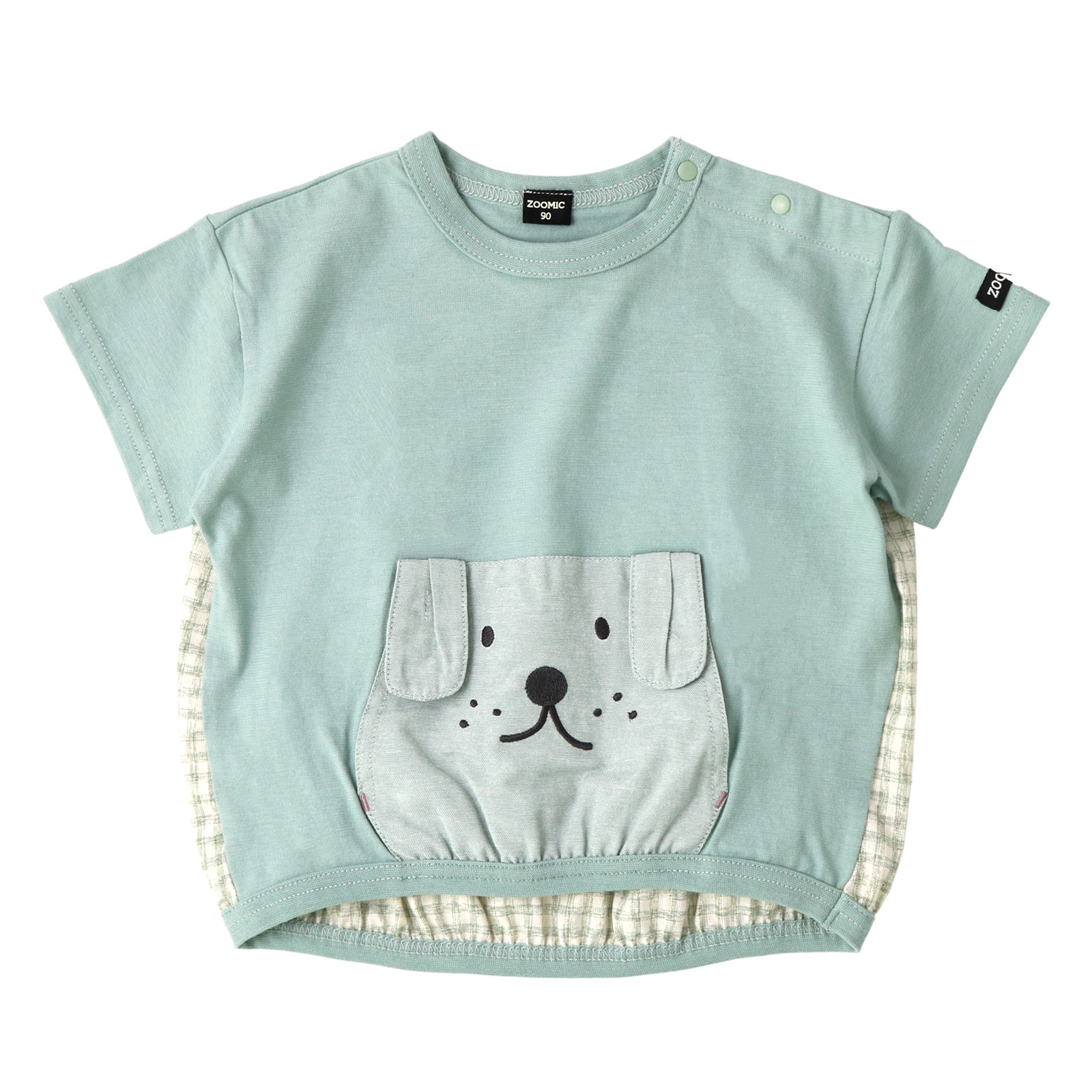 子供服 トップス 半袖 男の子 犬 ズードッグ 顔アップリケ Tシャツ 80cm 90cm 95cm 100cm 110cm 120cm 130cm  ZOODOG 夏服 キッズ ベビー こども服 子ども服 :212122:ZOOLAND - 通販 - Yahoo!ショッピング