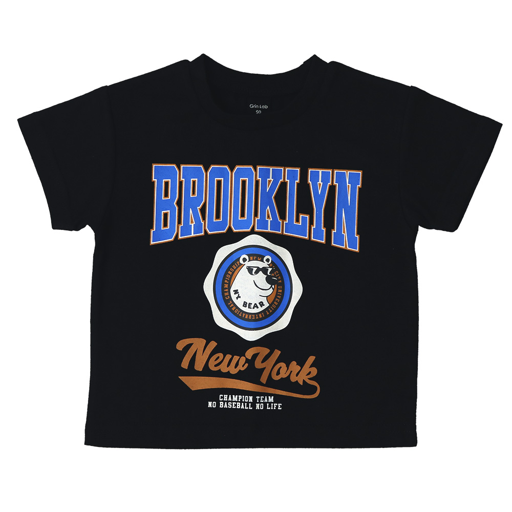 子供服 トップス プリント デザイン 半袖 Ｔシャツ 80 90 95 100 110 120 130 GrinLab キッズ プリント tシャツ こども 子ども 男の子 半袖tシャツ 夏服 ベビー | GrinLab | 21