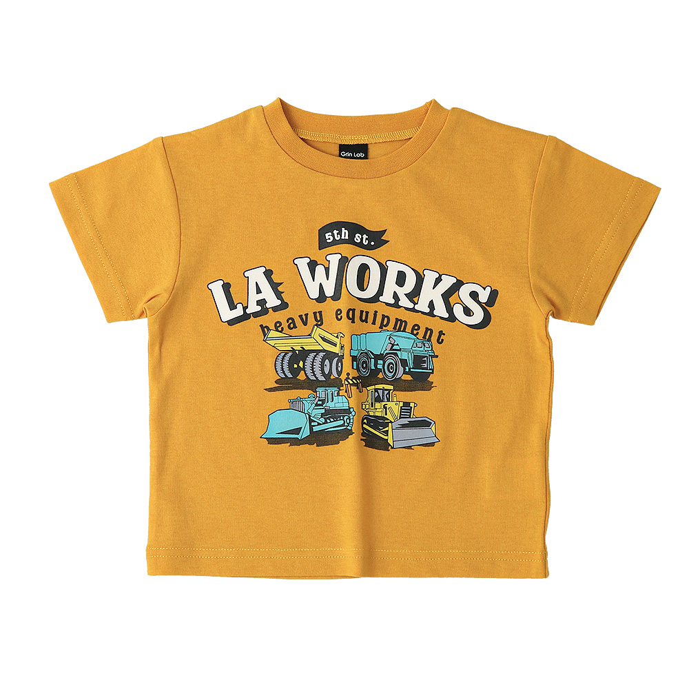 子供服 トップス プリント デザイン 半袖 Ｔシャツ 80 90 95 100 110 120 130 GrinLab キッズ プリント tシャツ こども 子ども 男の子 半袖tシャツ 夏服 ベビー | GrinLab | 06