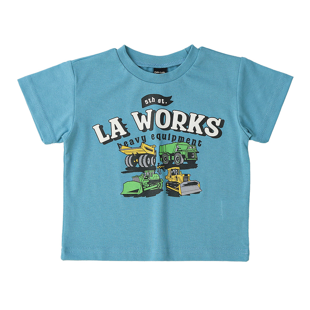 子供服 トップス プリント デザイン 半袖 Ｔシャツ 80 90 95 100 110 120 130 GrinLab キッズ プリント tシャツ こども 子ども 男の子 半袖tシャツ 夏服 ベビー | GrinLab | 05
