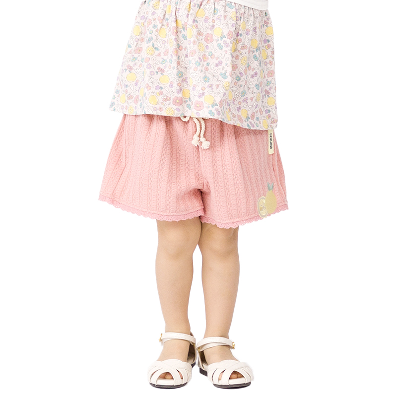 UZULAND（ウズランド） キッズ ショートパンツ 女の子 ガーリー フリル
