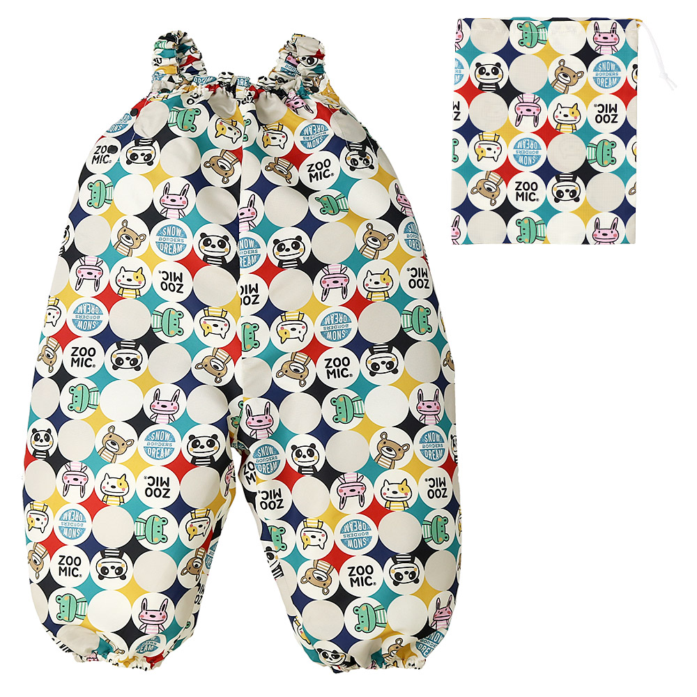 ZOOMIC（ズーミック） プレイウェア キッズ 収納ポーチ付き 撥水加工