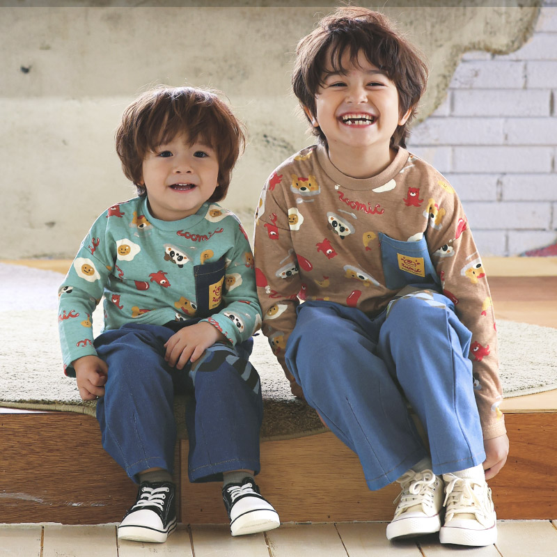 ZOOMIC（ズーミック） キッズ ロングパンツ 10分丈 男の子 女の子