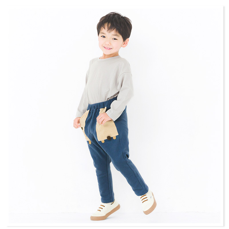 ZOOMIC（ズーミック） ロングパンツ ボトムス 子供服 男の子 犬 ワンコ