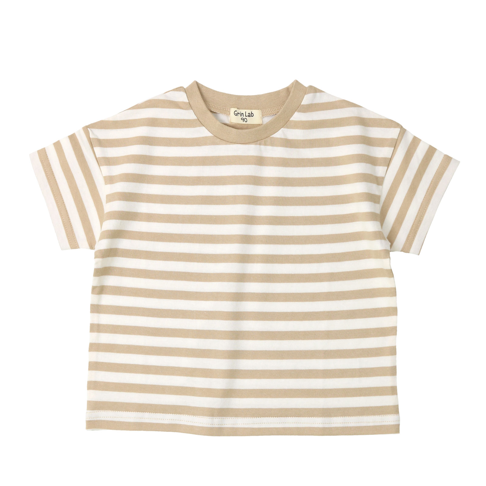 Tシャツ キッズ ボーダー 半袖 子供服 トップス 男の子 女の子 ベビー 80cm 90cm 95cm 100cm 110cm 120cm 130cm 140cm 150cm 160cm GrinLab 綿100％ 天竺｜zooland｜04