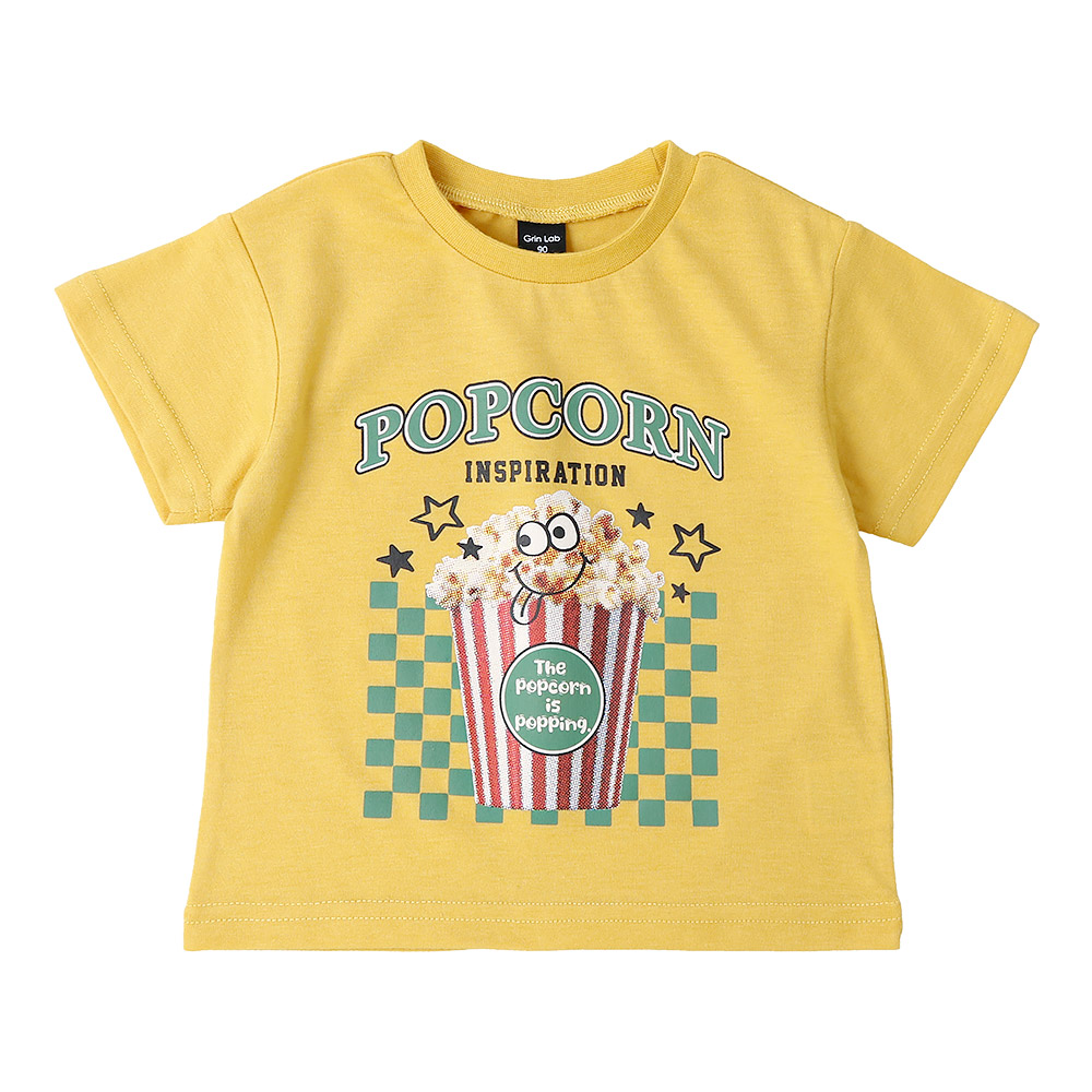 GrinLab（グリンラボ） キッズ Tシャツ 半袖 プリント カットソー