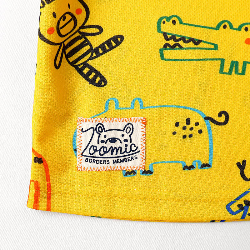 ヒスミニ セットアップ 半袖 半ズボン キッズ 100 ZOOMIC（ズーミック） キッズ Tシャツ ハーフパンツ 2点セット 半袖t
