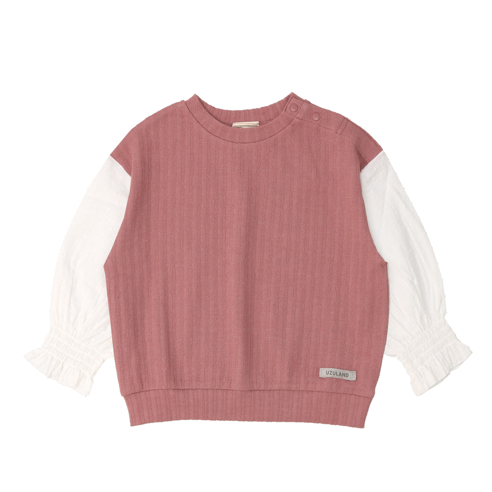 UZULAND（ウズランド） Tシャツ 長袖 トップス 切替 長袖 女の子