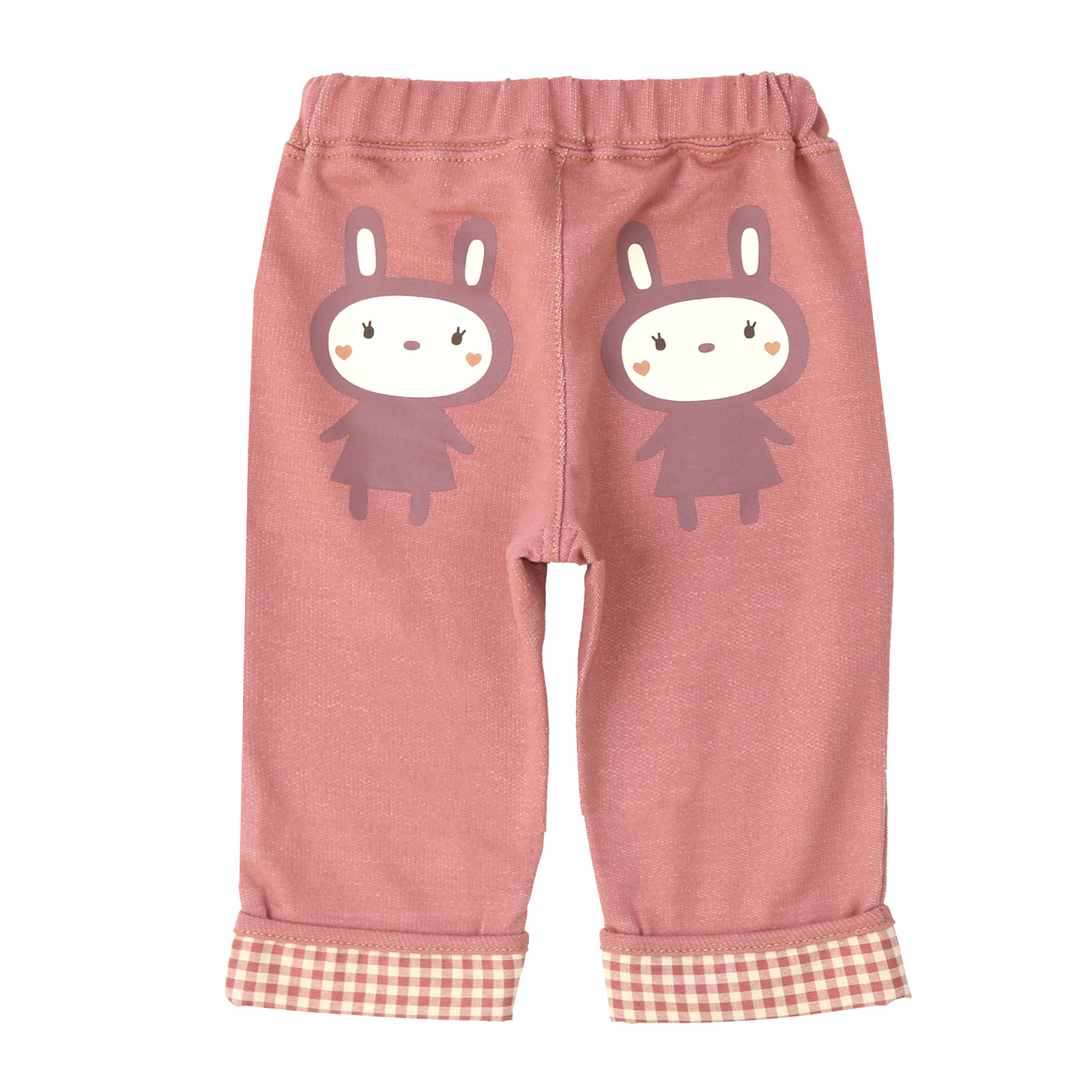UZULAND 7分丈パンツ ボトムス 子供服 女の子 うさぎ キッズ