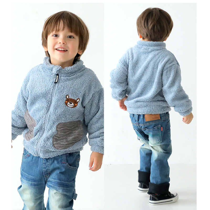 ZOOMIC（ズーミック） ボア ジャケット 子供服 もこもこ 80 90 95 100