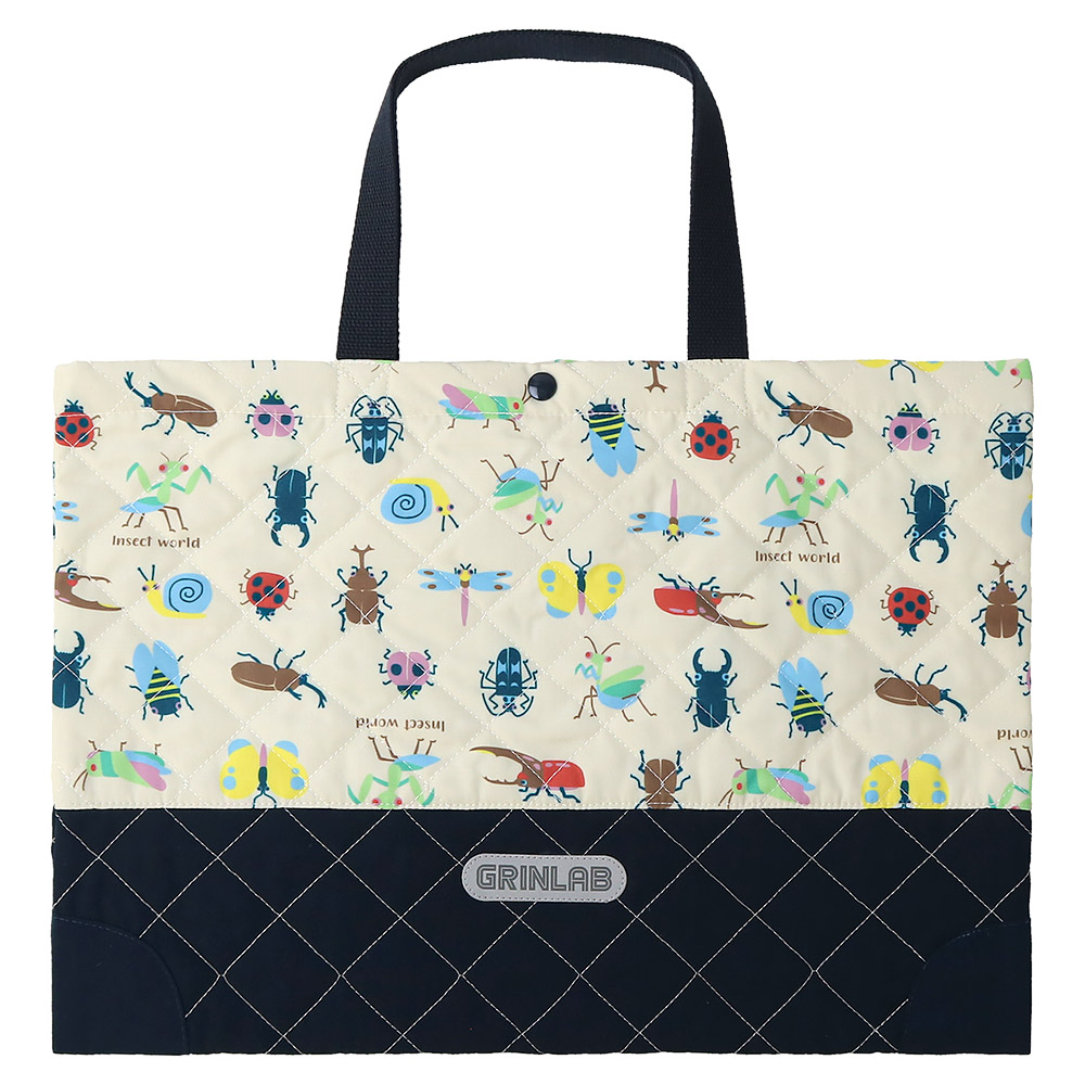 GrinLab（グリンラボ） レッスンバッグ キルティング リフレクター付き