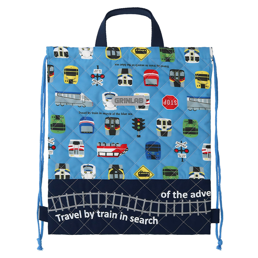 GrinLab（グリンラボ） ナップサック 体操服袋 キルト リフレクター