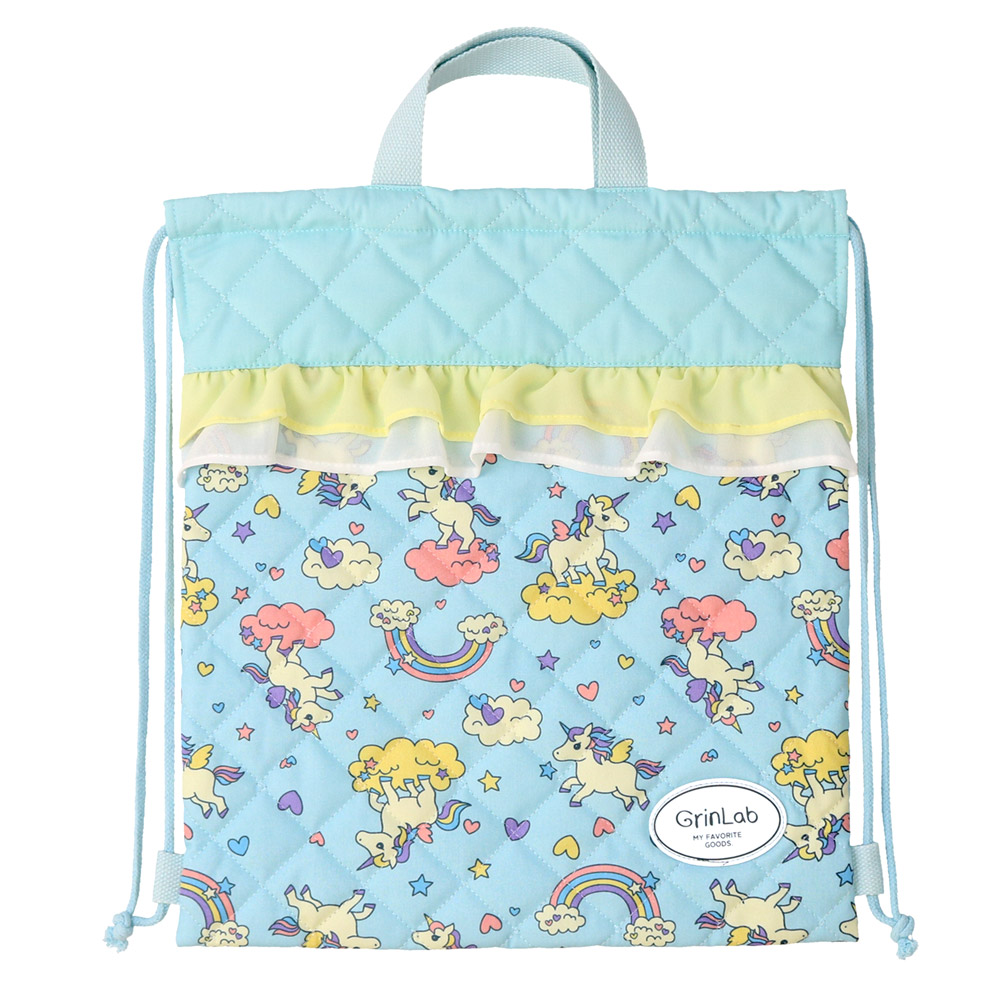 ナップサック 体操服袋 キルト キッズ キルティングバッグ 女の子