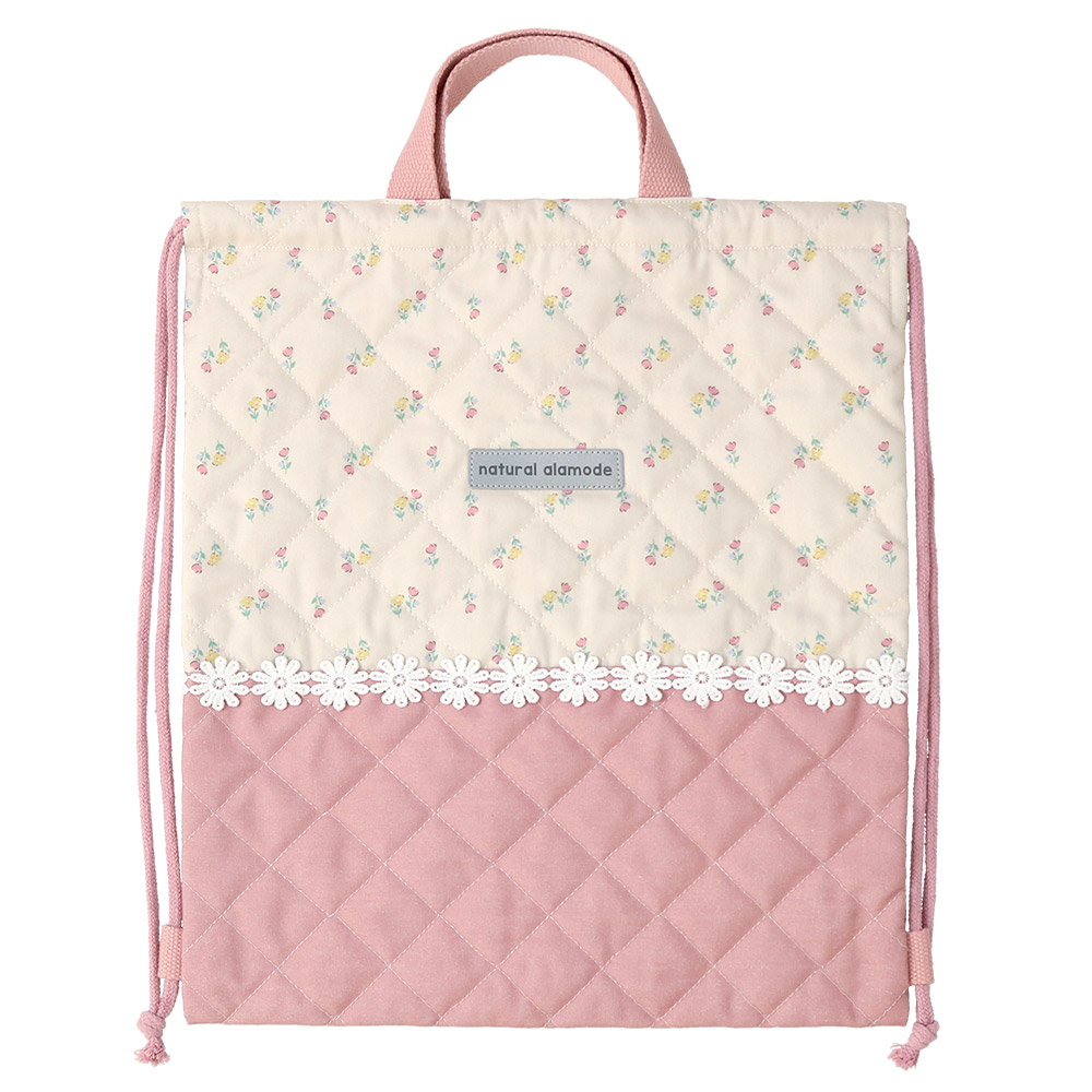 ナップサック 体操服袋 キルト キッズ キルティングバッグ 女の子