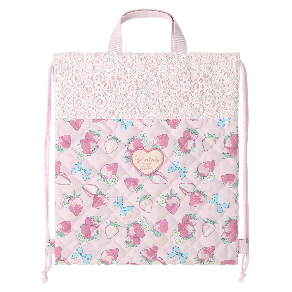 ナップサック 体操服袋 キルト キッズ キルティングバッグ 女の子