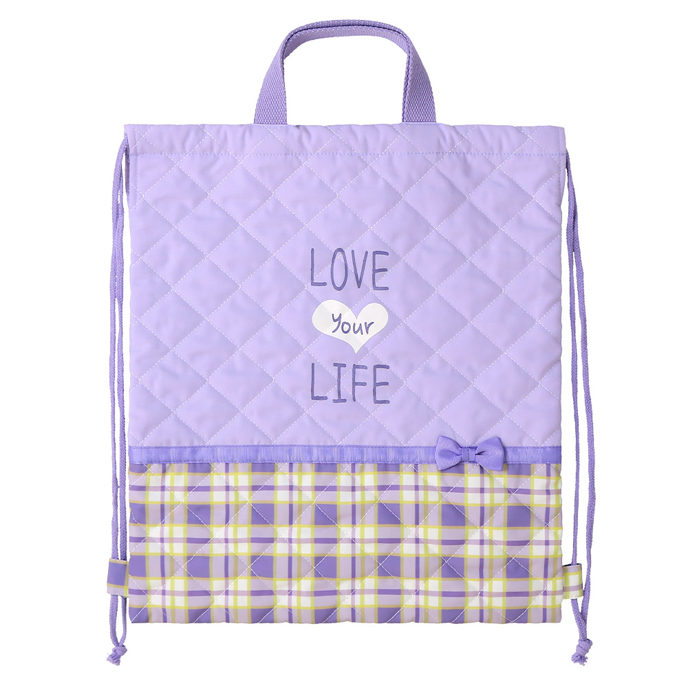 ナップサック 体操服袋 キルト キッズ キルティングバッグ 女の子