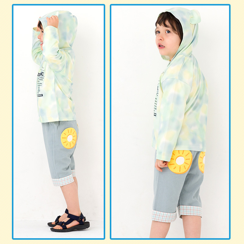 ZOOMIC（ズーミック） ハーフパンツ キッズ 5分丈 レトロポップ 男の子